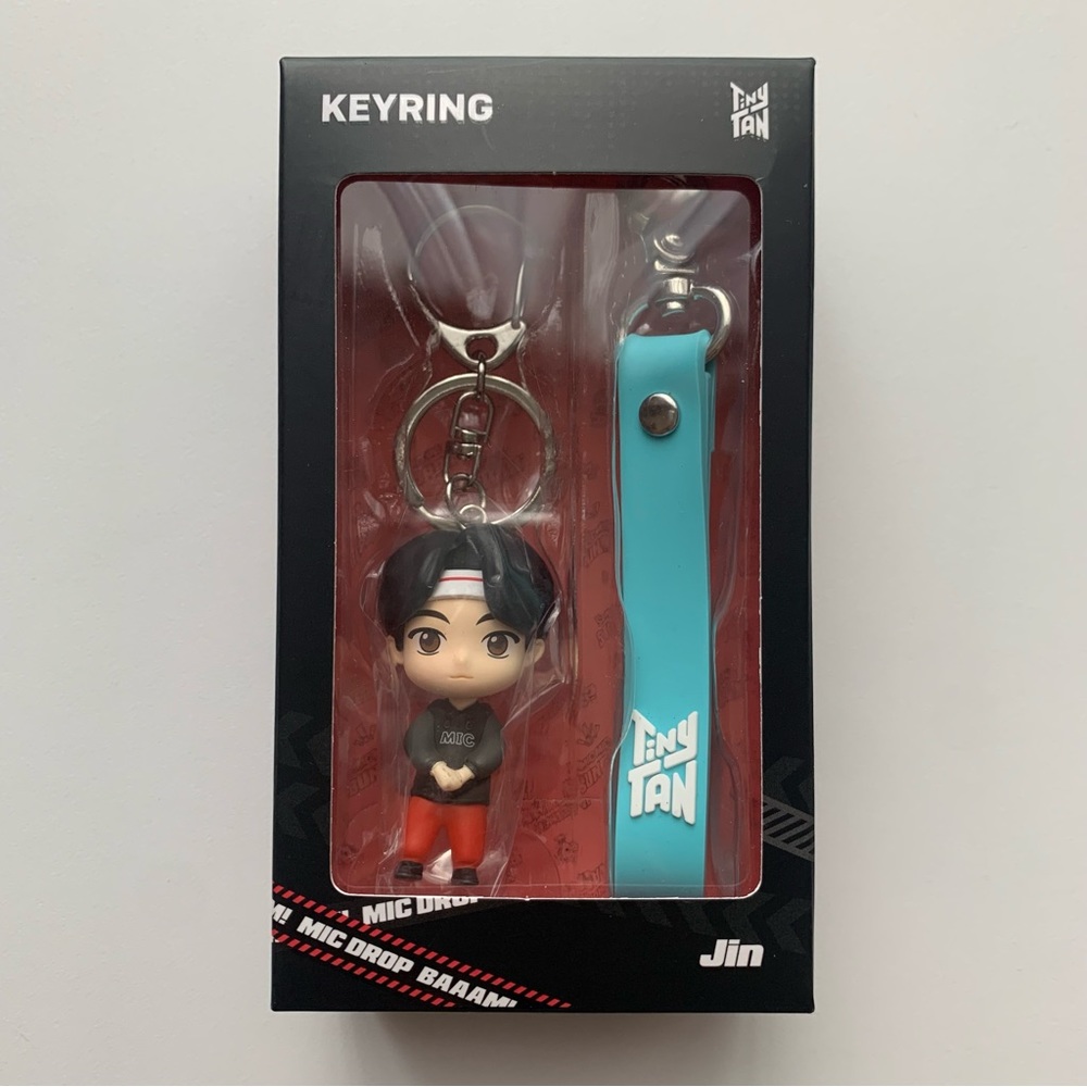 TINYTAN Jin Mic Drop Keyring